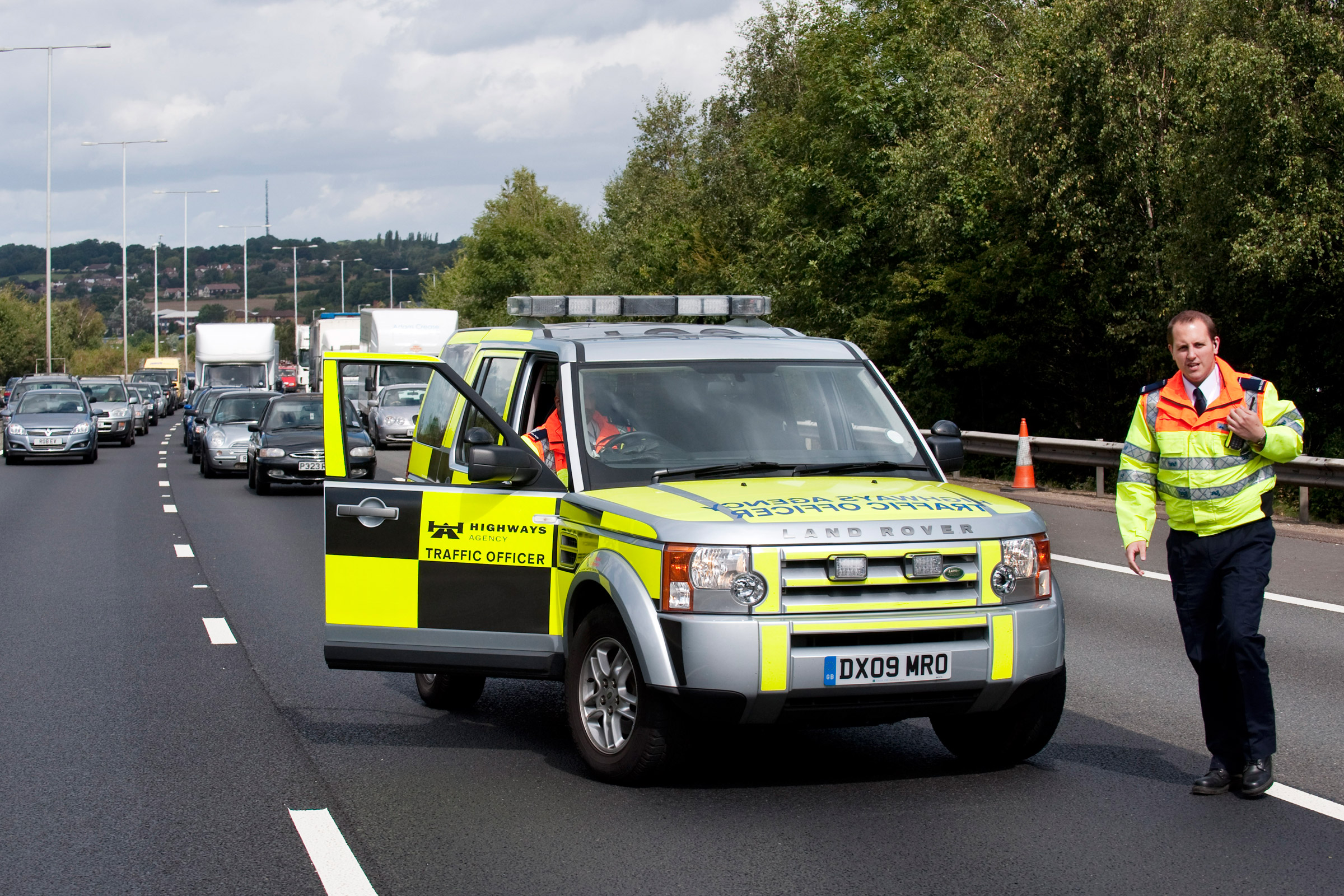 Road safety week, motorway, accident, highways agency