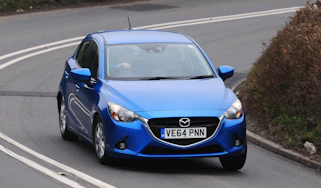 Mazda 2 - front cornering