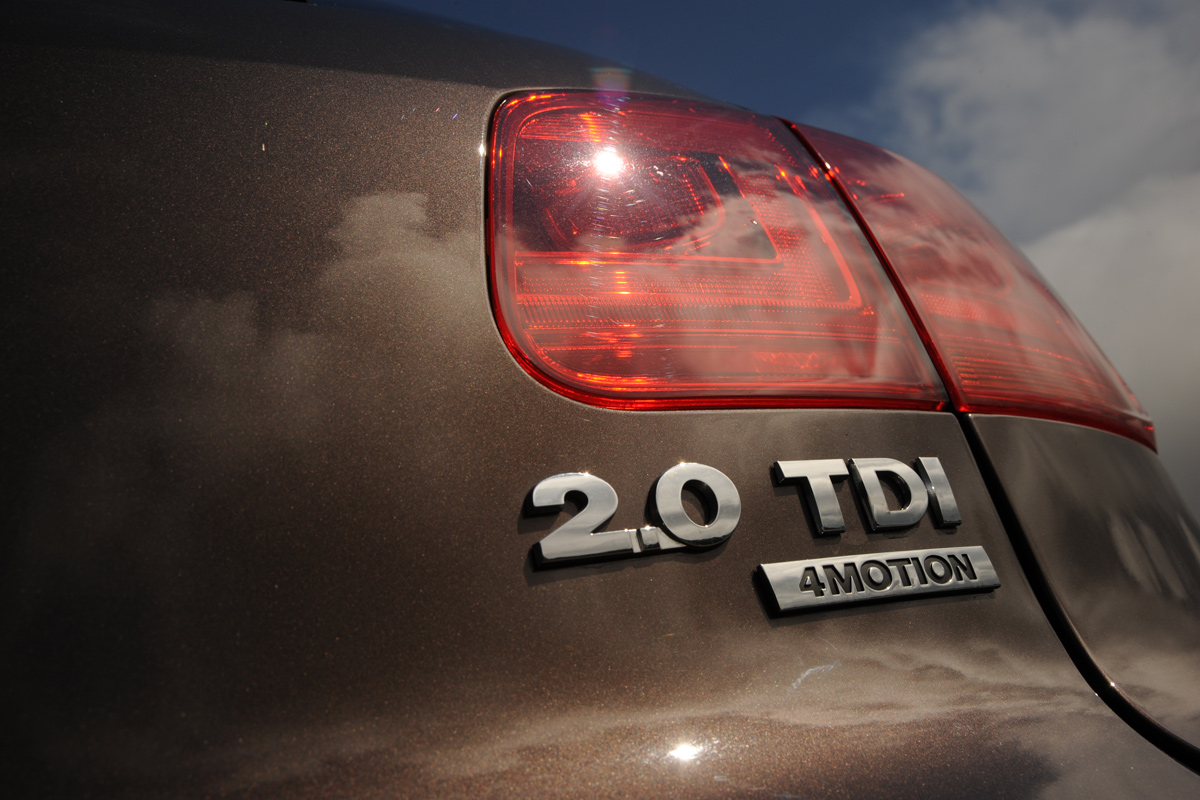 Volkswagen Tiguan badge