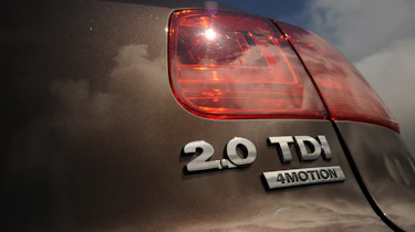 Volkswagen Tiguan badge