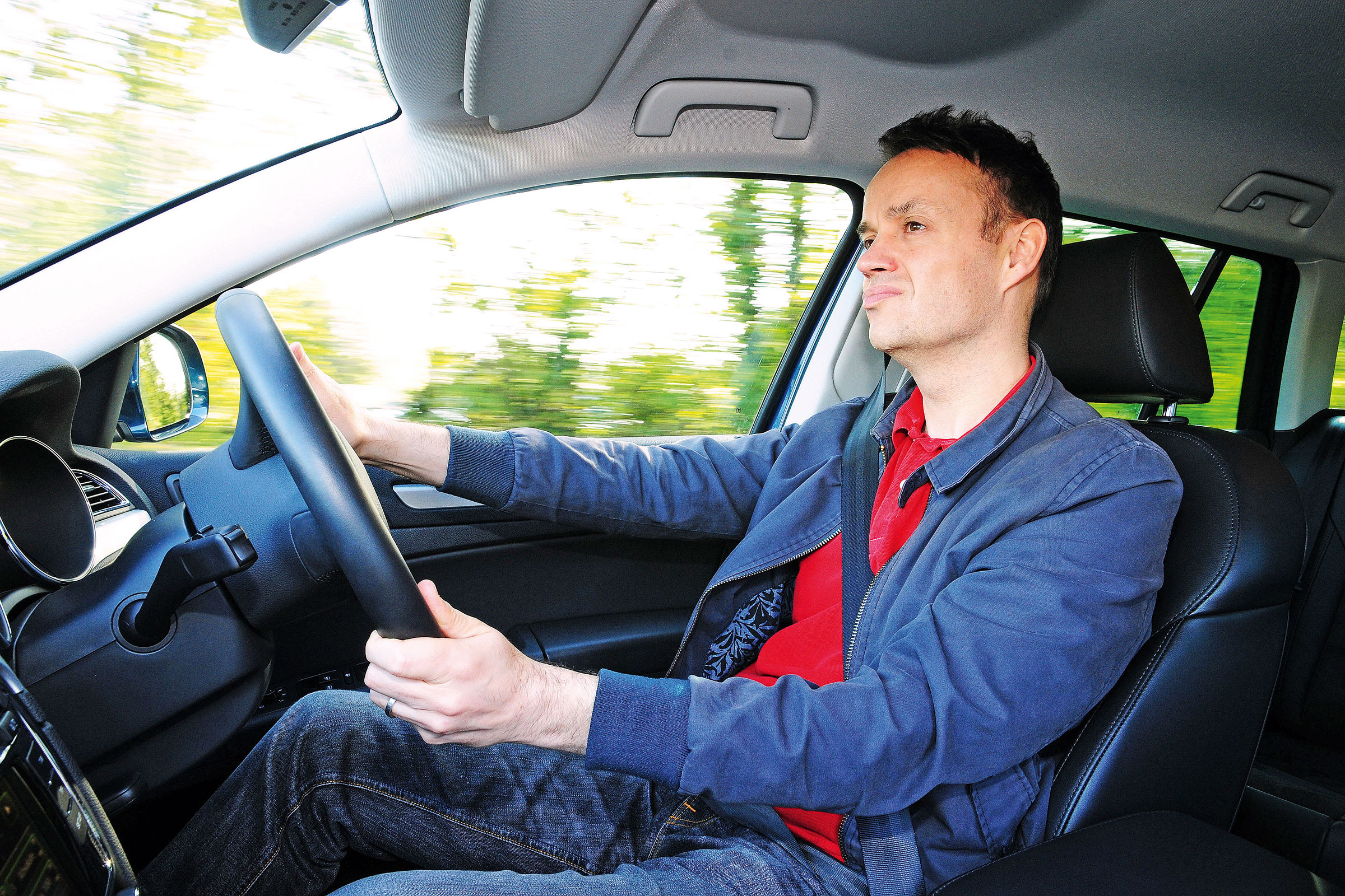 Skoda Superb long-termer - Graham driving