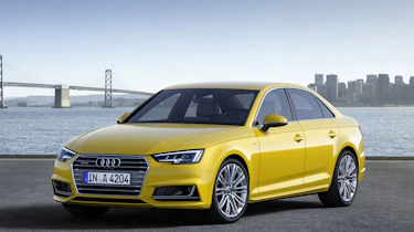 Audi A4 - front yellow