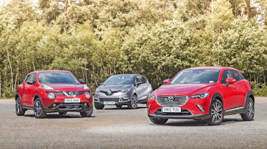 Mazda CX-3 vs Nissan Juke & Renault Captur