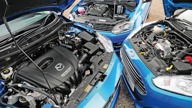 Mazda 2 vs rivals