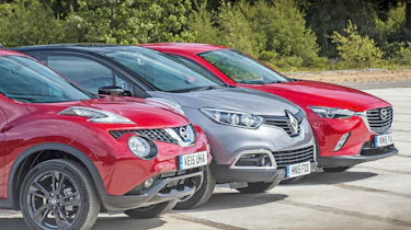 Mazda CX-3 vs Nissan Juke & Renault Captur