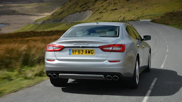 Maserati Quattroporte 2014 rear action