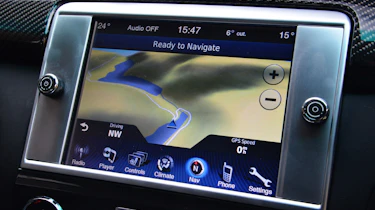 Maserati Quattroporte 2014 screen