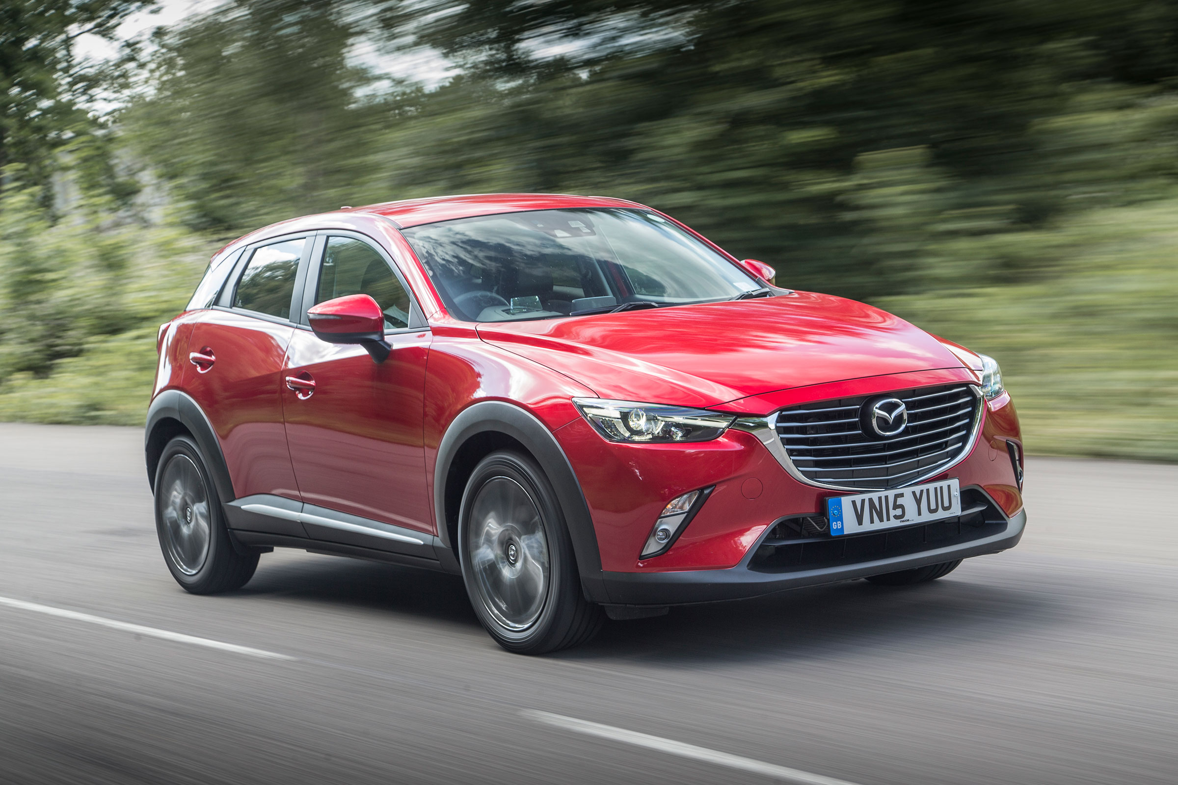 Mazda CX-3 - front tracking
