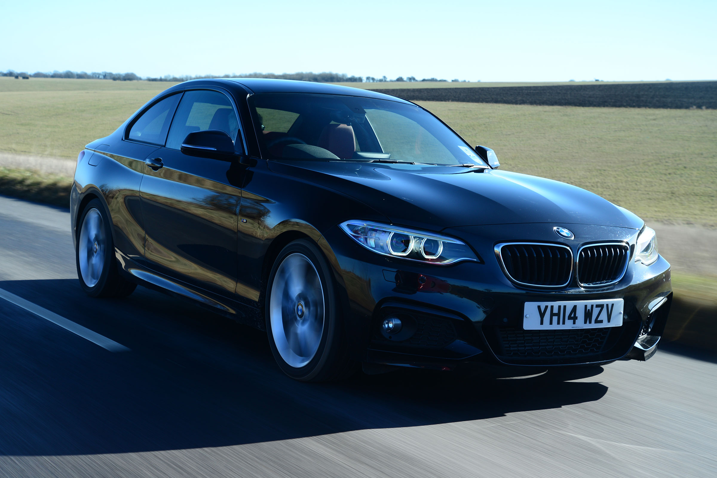 BMW 2 Series M Sport - front tracking