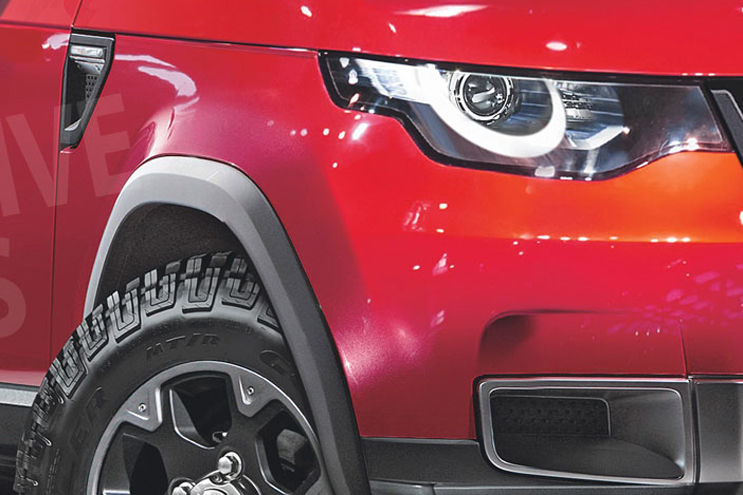 Land Rover Defender detail