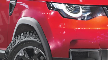 Land Rover Defender detail