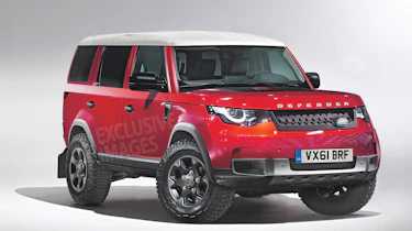 Land Rover Defender LWB front