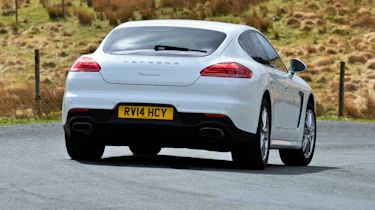Porsche Panamera 2014 rear action