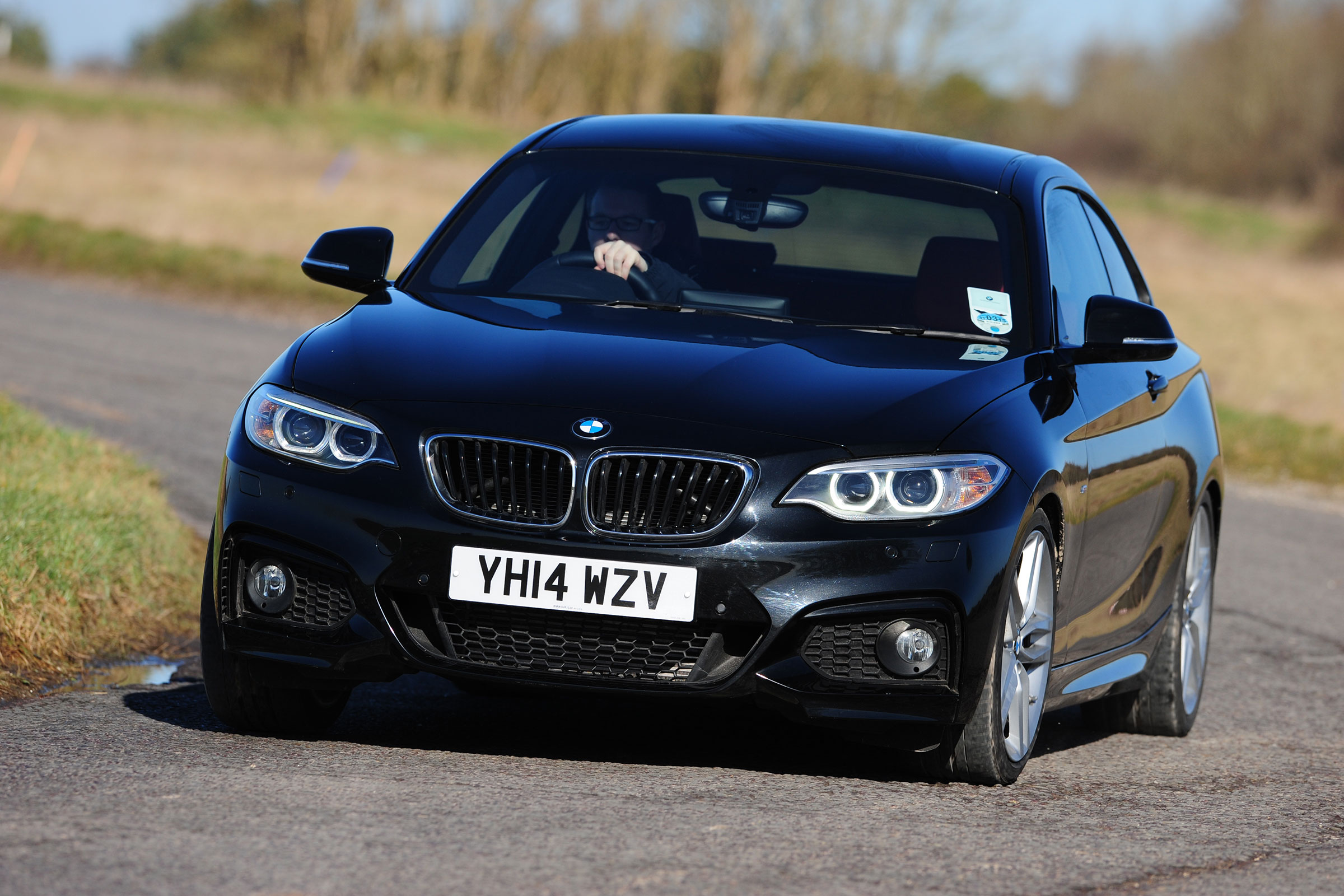 BMW 2 Series M Sport - front cornering