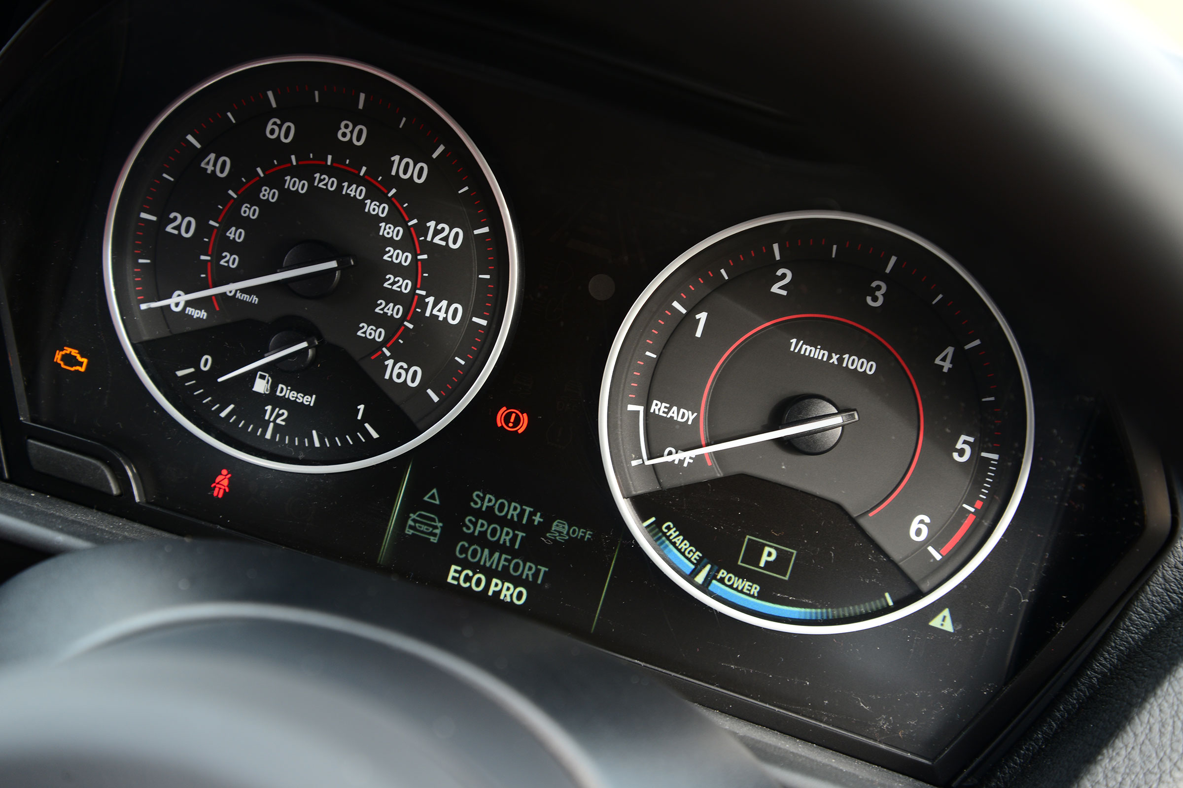 BMW 2 Series M Sport - dials