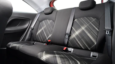 Vauxhall Corsa 1.3 CDTi rear seats