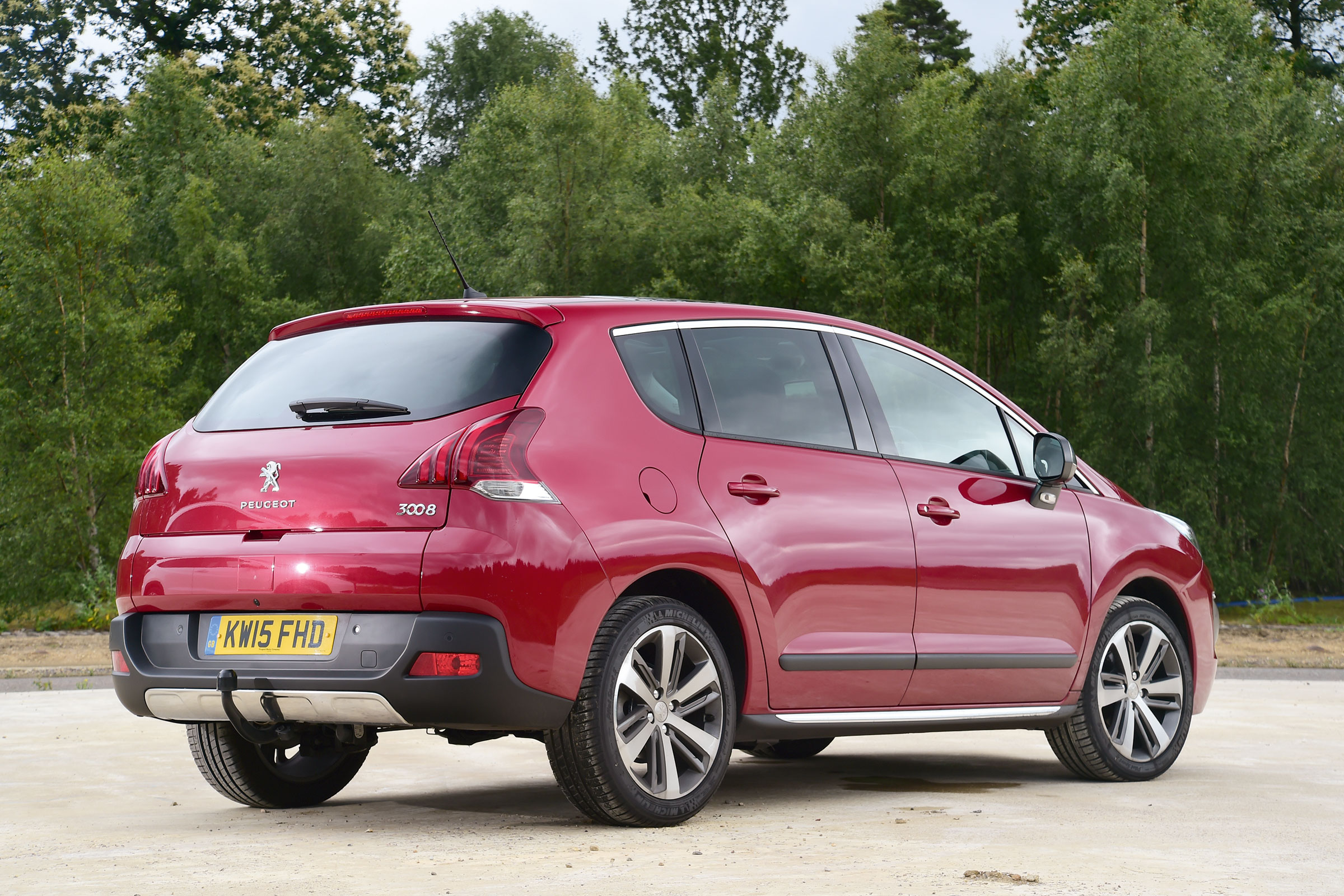 Peugeot 3008 - rear static