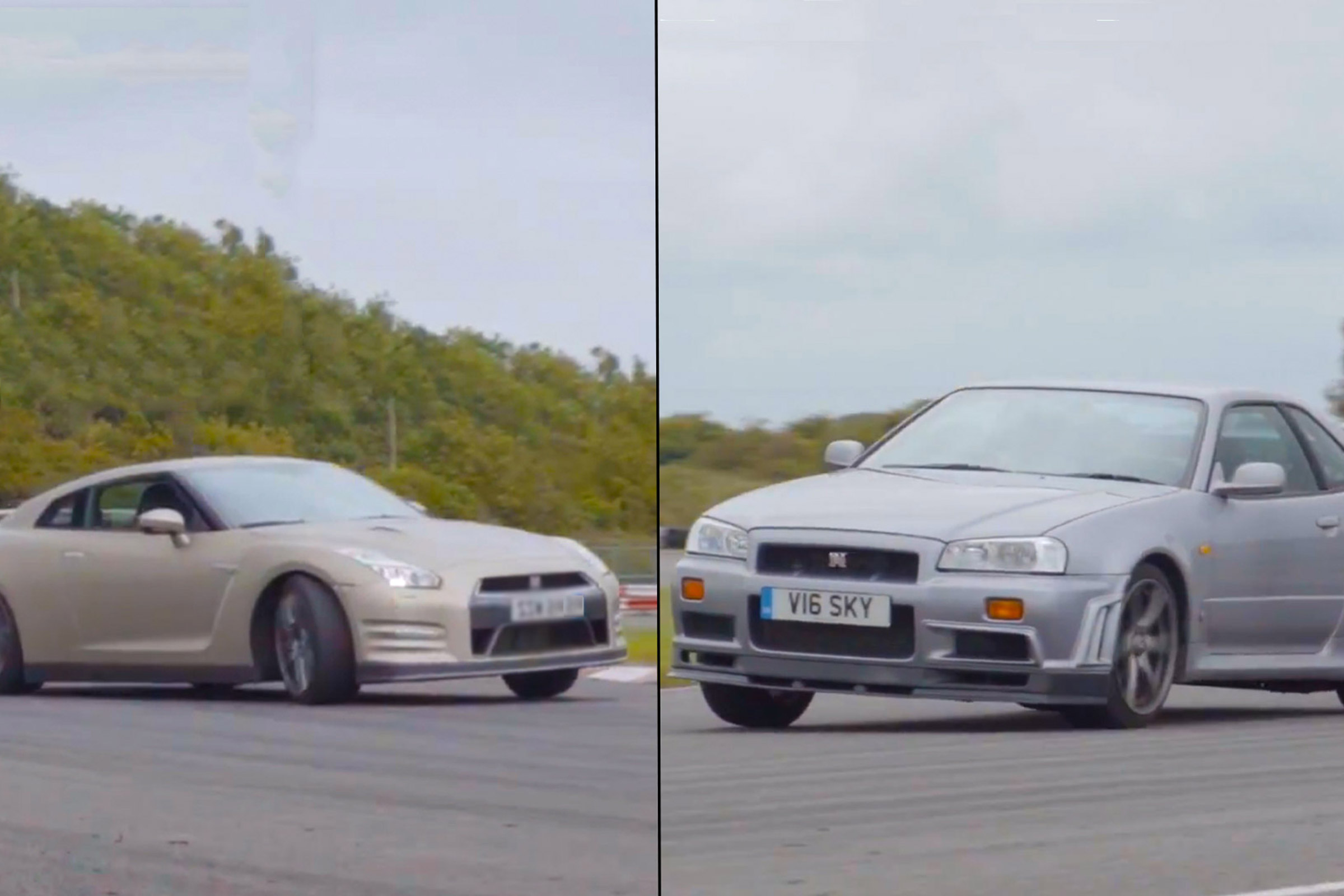 Skyline vs GT-R