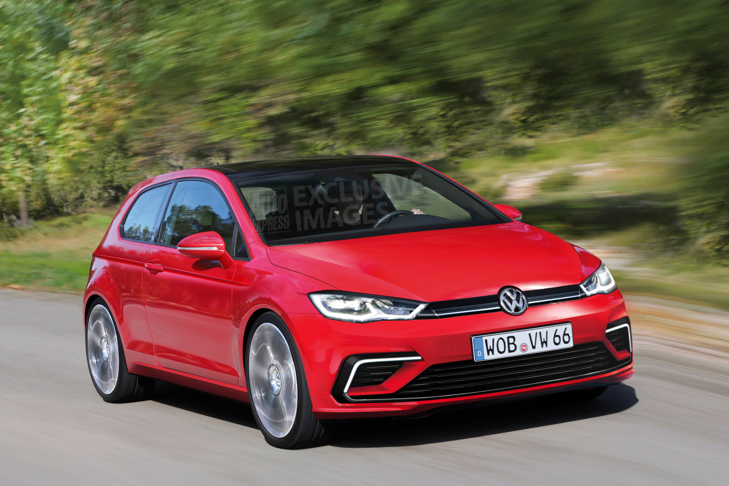 Volkswagen Golf Mk8 exclusive image