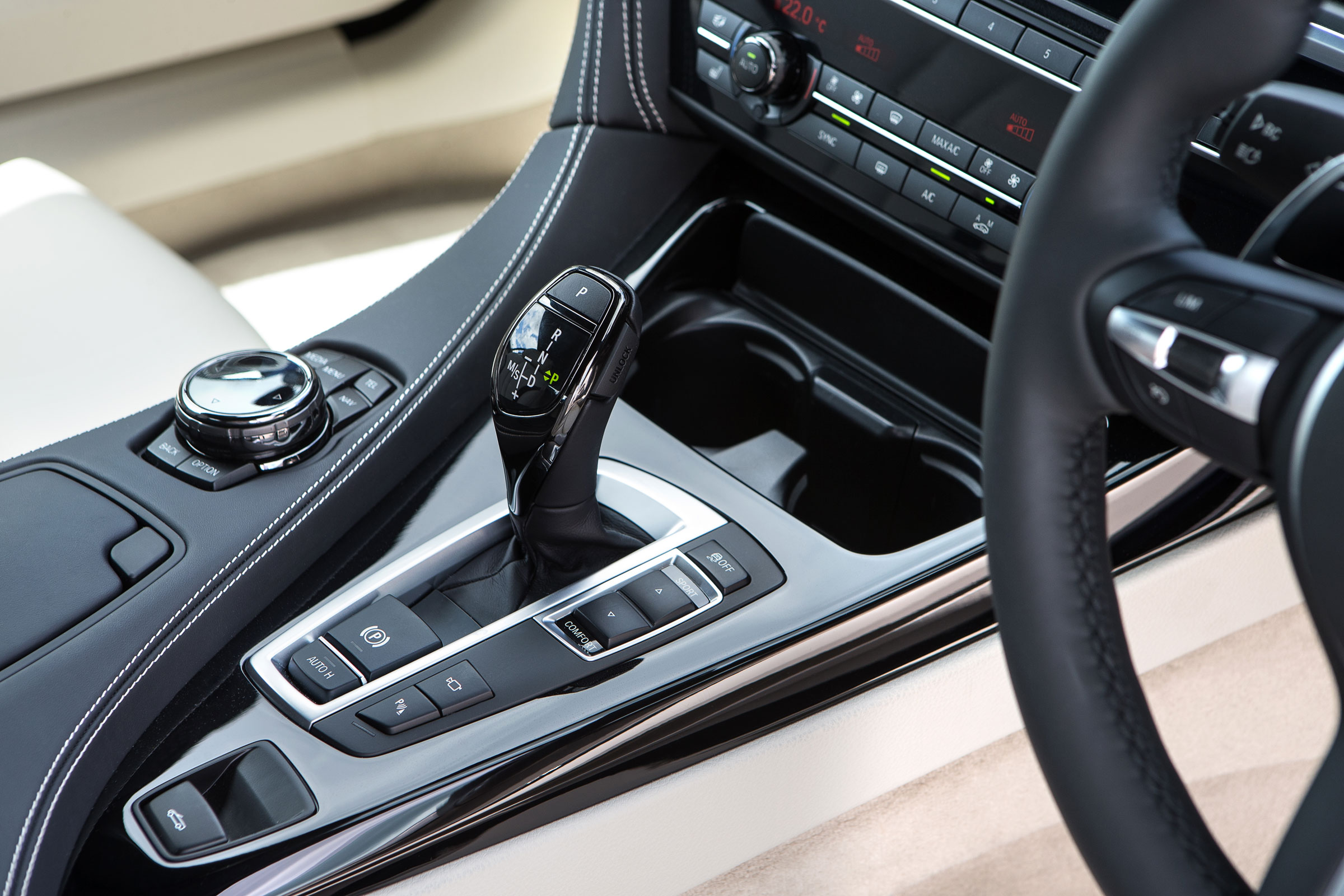 BMW 640d Coupe - shifter