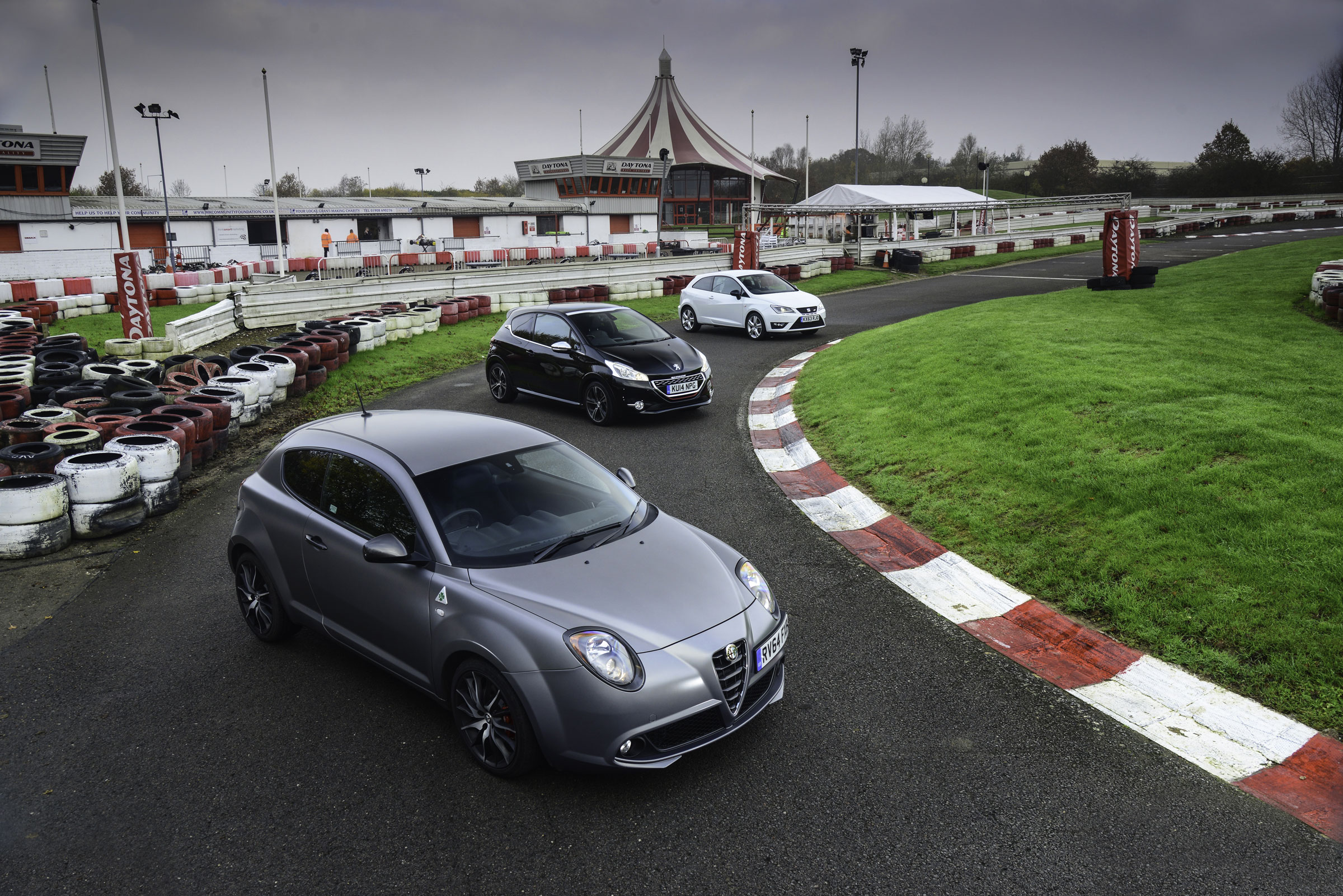 Alfa Romeo MiTo QV vs Peugeot 208 GTi &amp; SEAT Ibiza Cupra