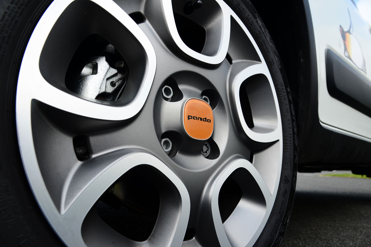 Fiat Panda 4x4 Antarctica wheel detail