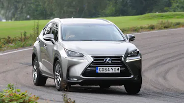 Lexus NX front cornering