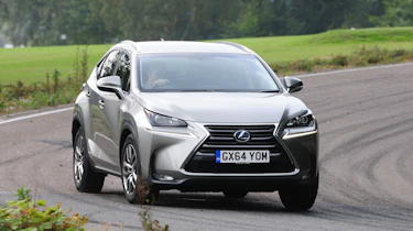 Lexus NX front cornering