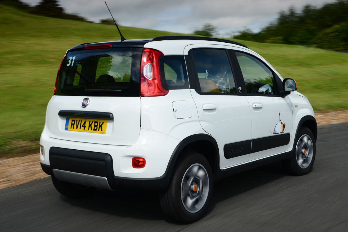 Fiat Panda 4x4 Antarctica rear