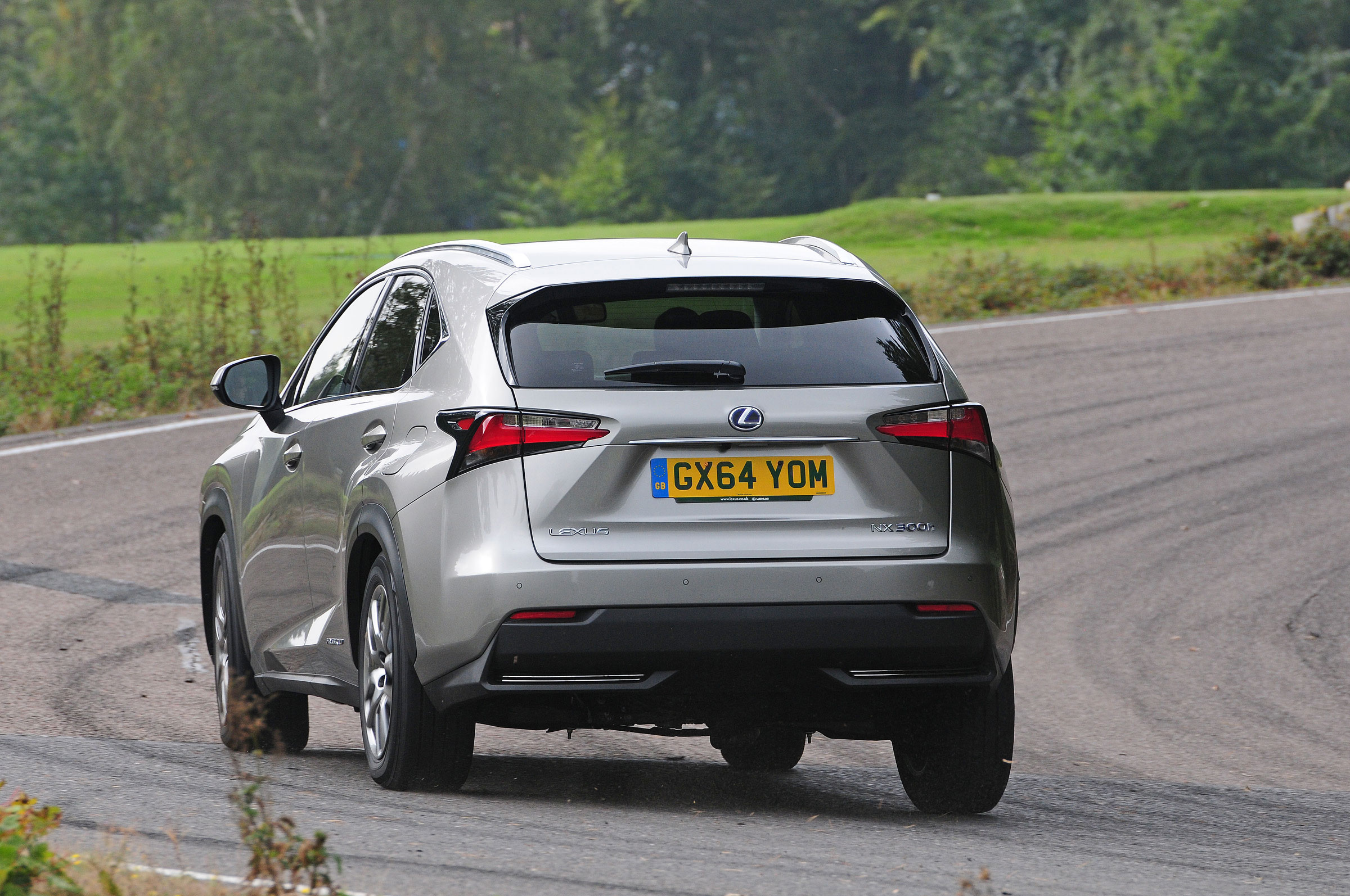 Lexus NX rear cornering
