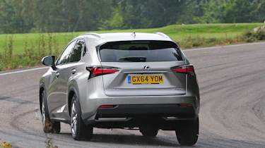Lexus NX rear cornering
