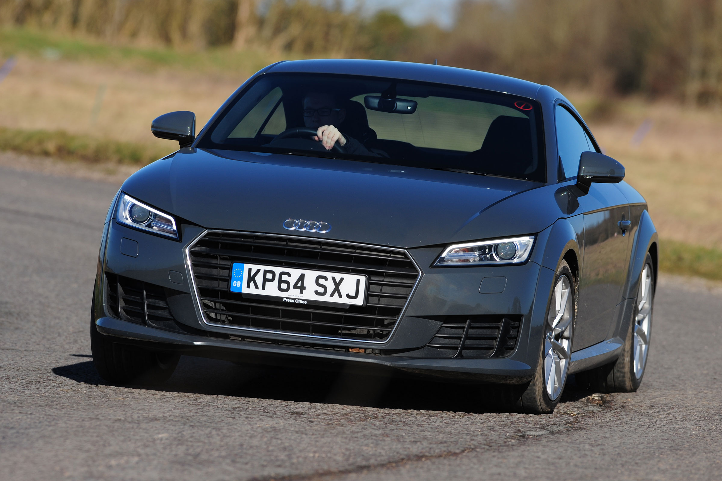 Audi TT Ultra - front cornering