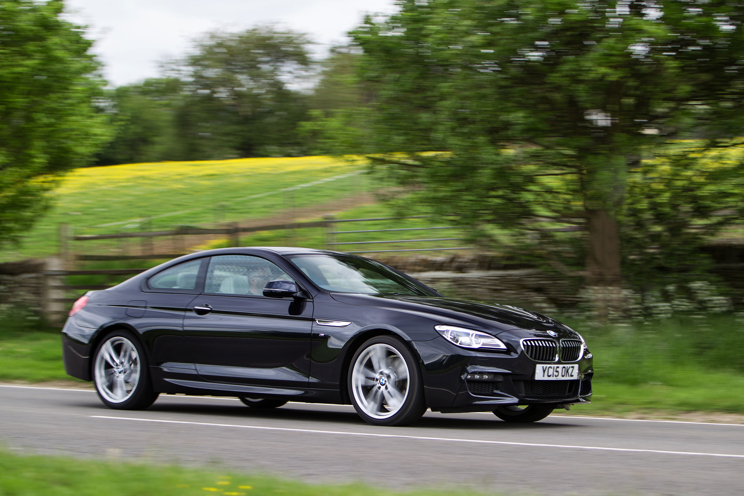 BMW 640d Coupe - side