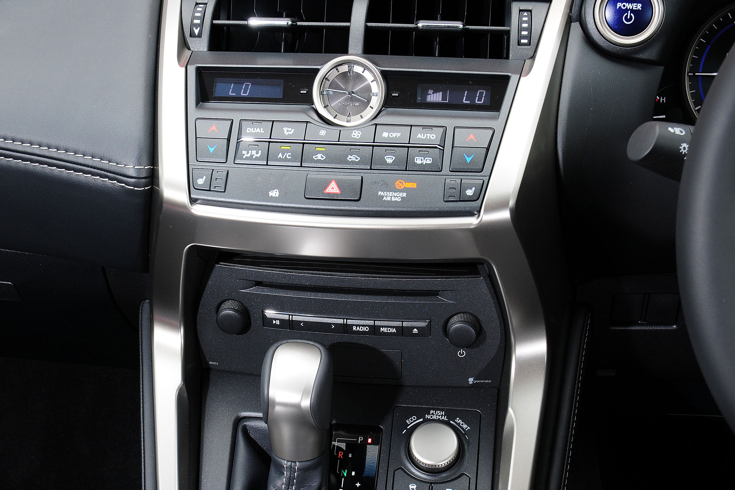 Lexus NX interior detail
