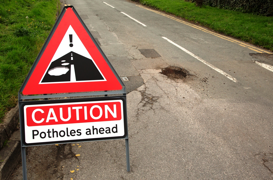 Pothole compensation claims rise after flooding