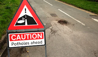 Pothole compensation claims rise after flooding