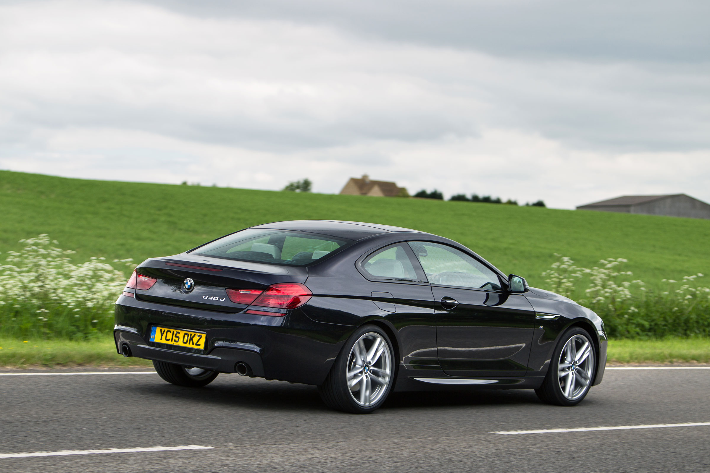 BMW 640d Coupe - rear tracking