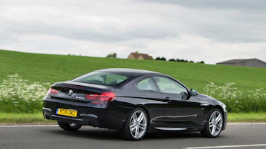 BMW 640d Coupe - rear tracking