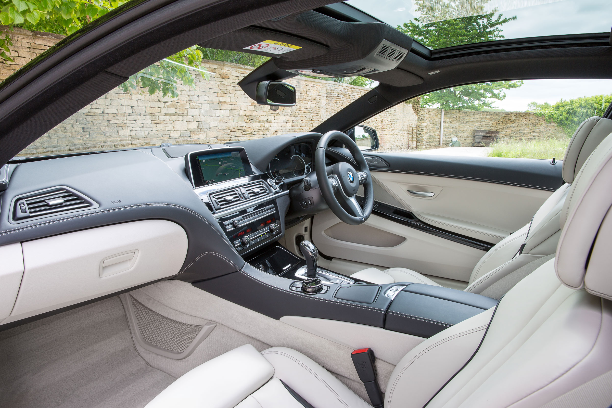 BMW 640d Coupe - cabin