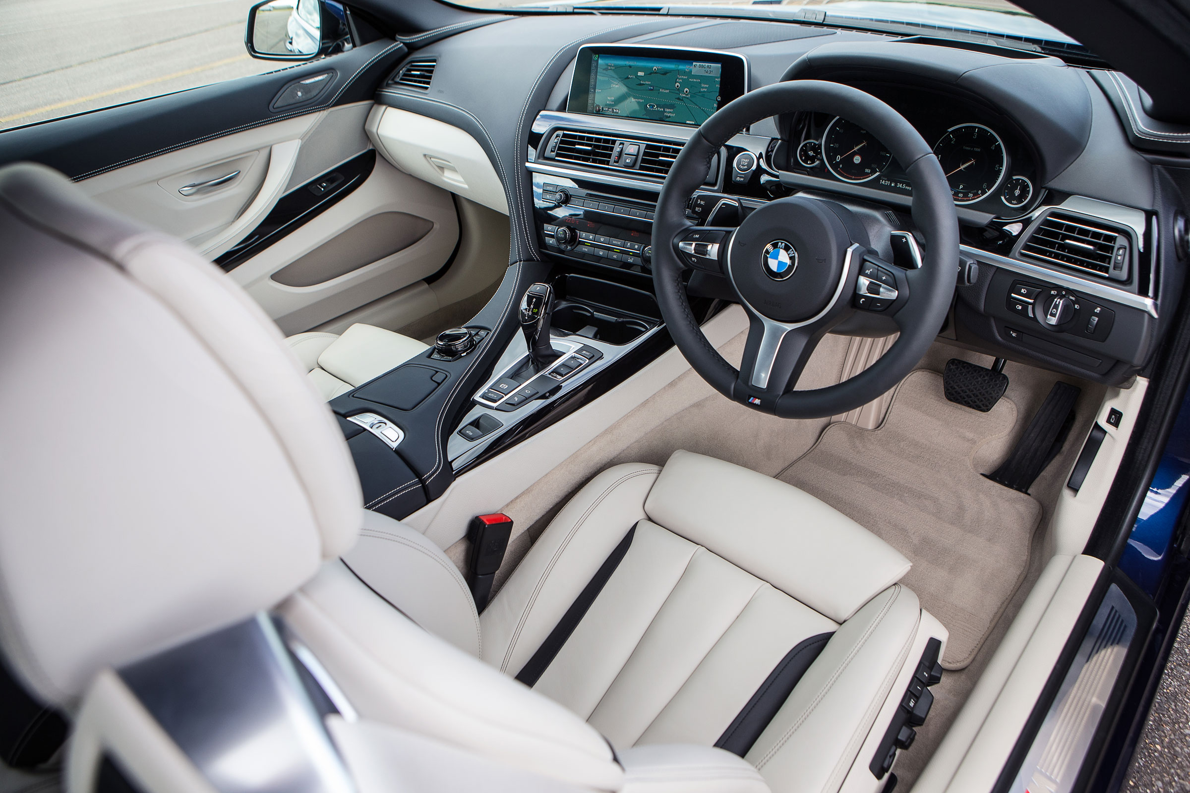 BMW 640d Coupe - interior
