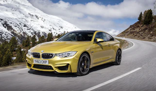 BMW M4 front 3/4