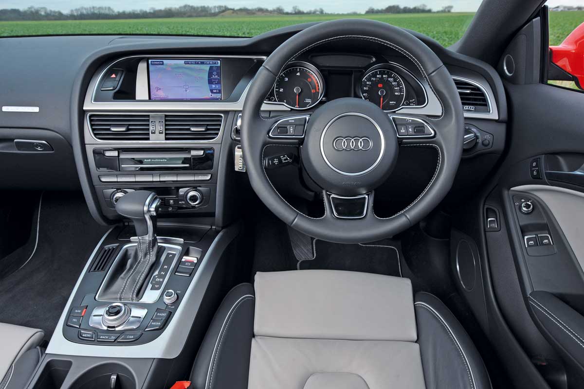 Audi A5 Coupe interior