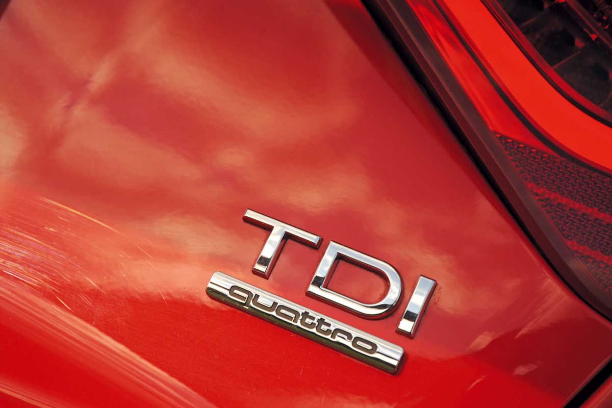 Audi A5 Coupe badge