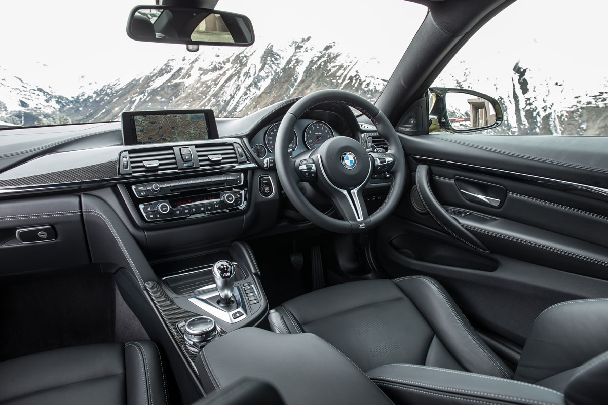 BMW M4 interior