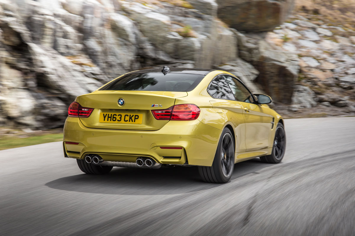 BMW M4 rear