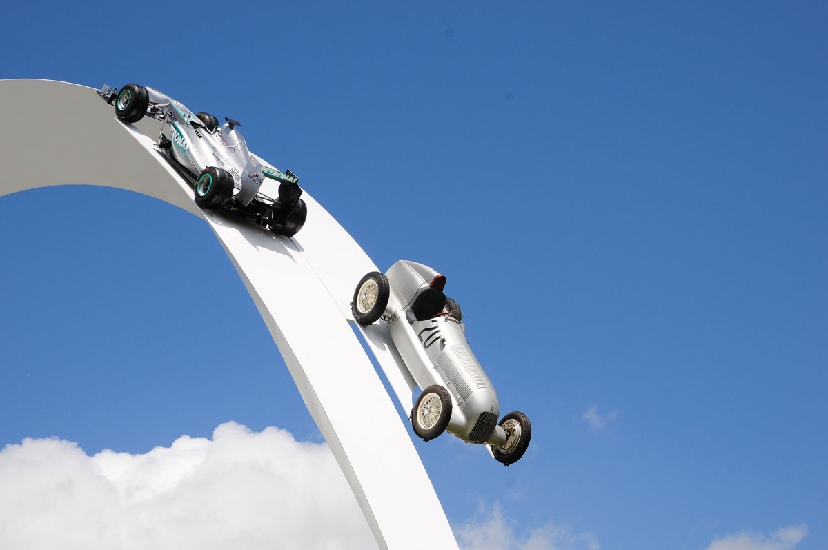 Goodwood sculpture close up 2014