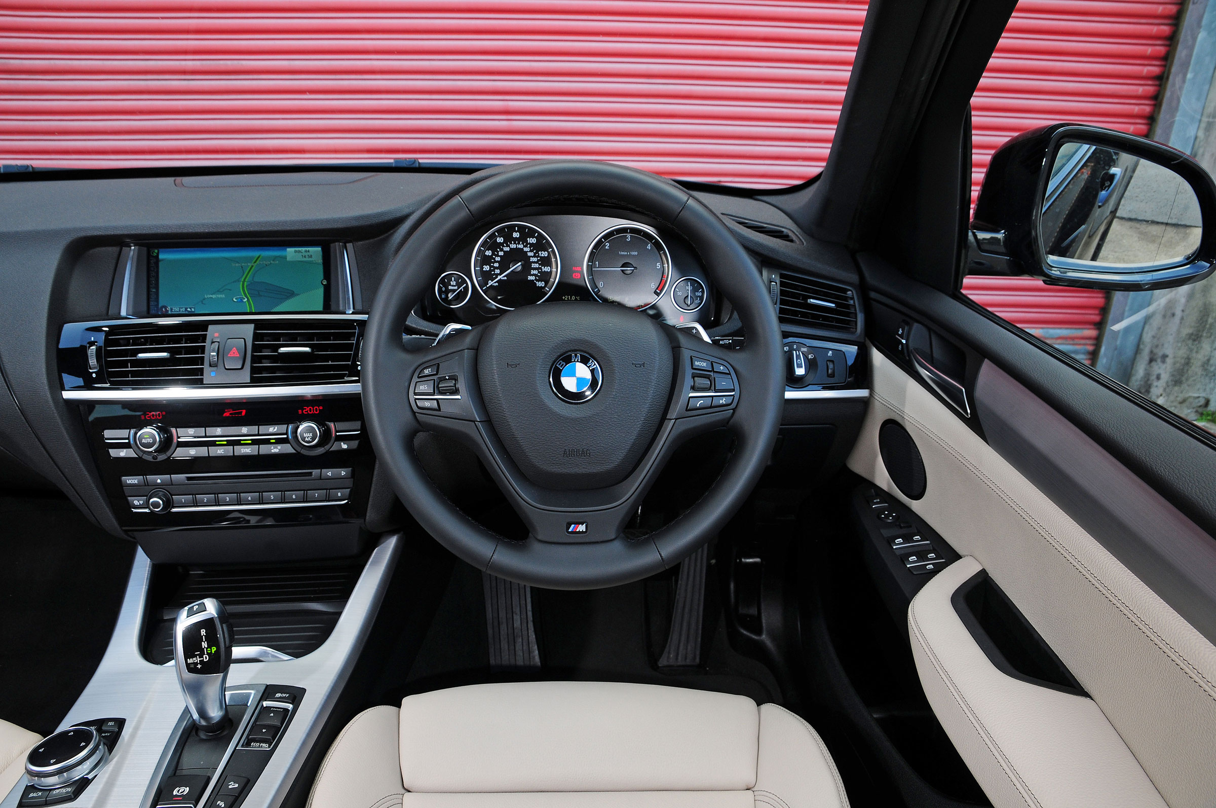 BMW X3 interior