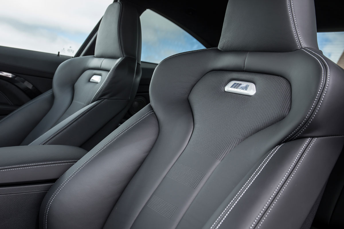BMW M4 seats