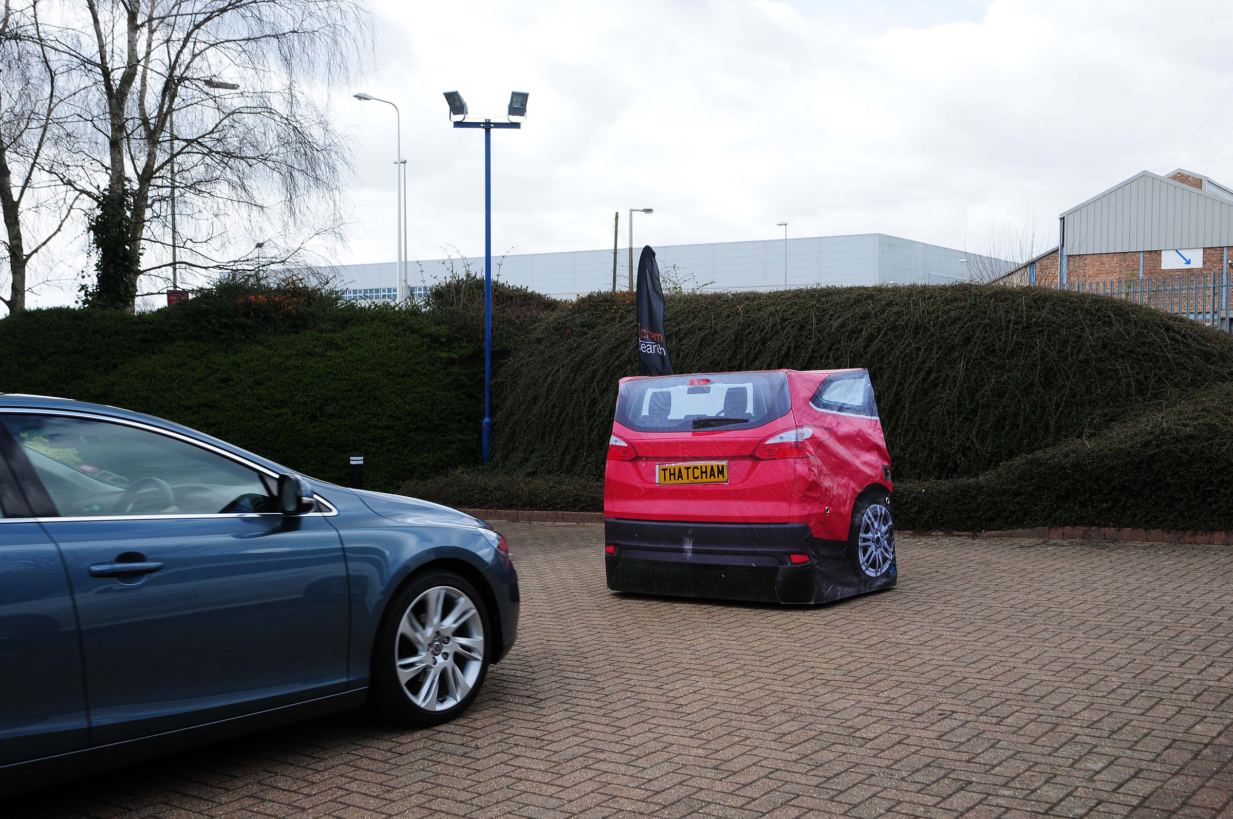 Autonomous emergency braking test