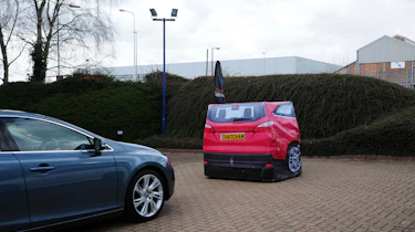 Autonomous emergency braking test